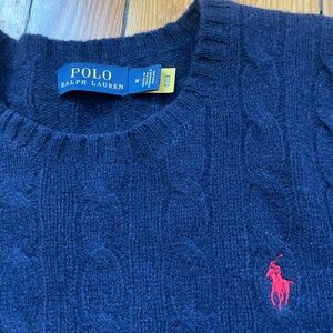 Polo by Ralph Lauren Women’s Navy Sweater